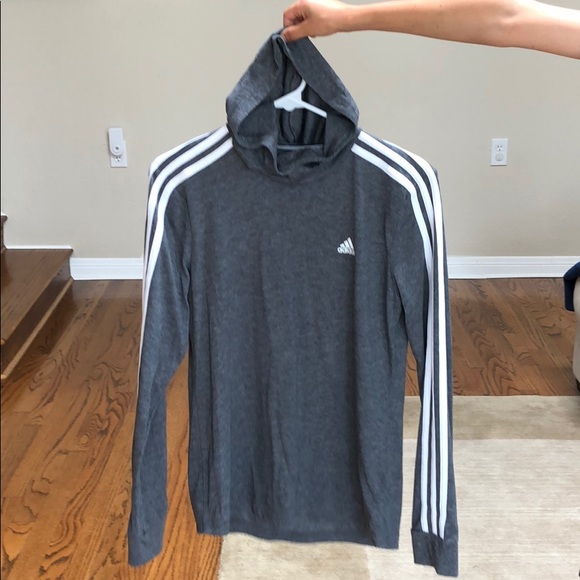 Adidas Climalite Jersey Hoodie size xs - Picture 1 of 2